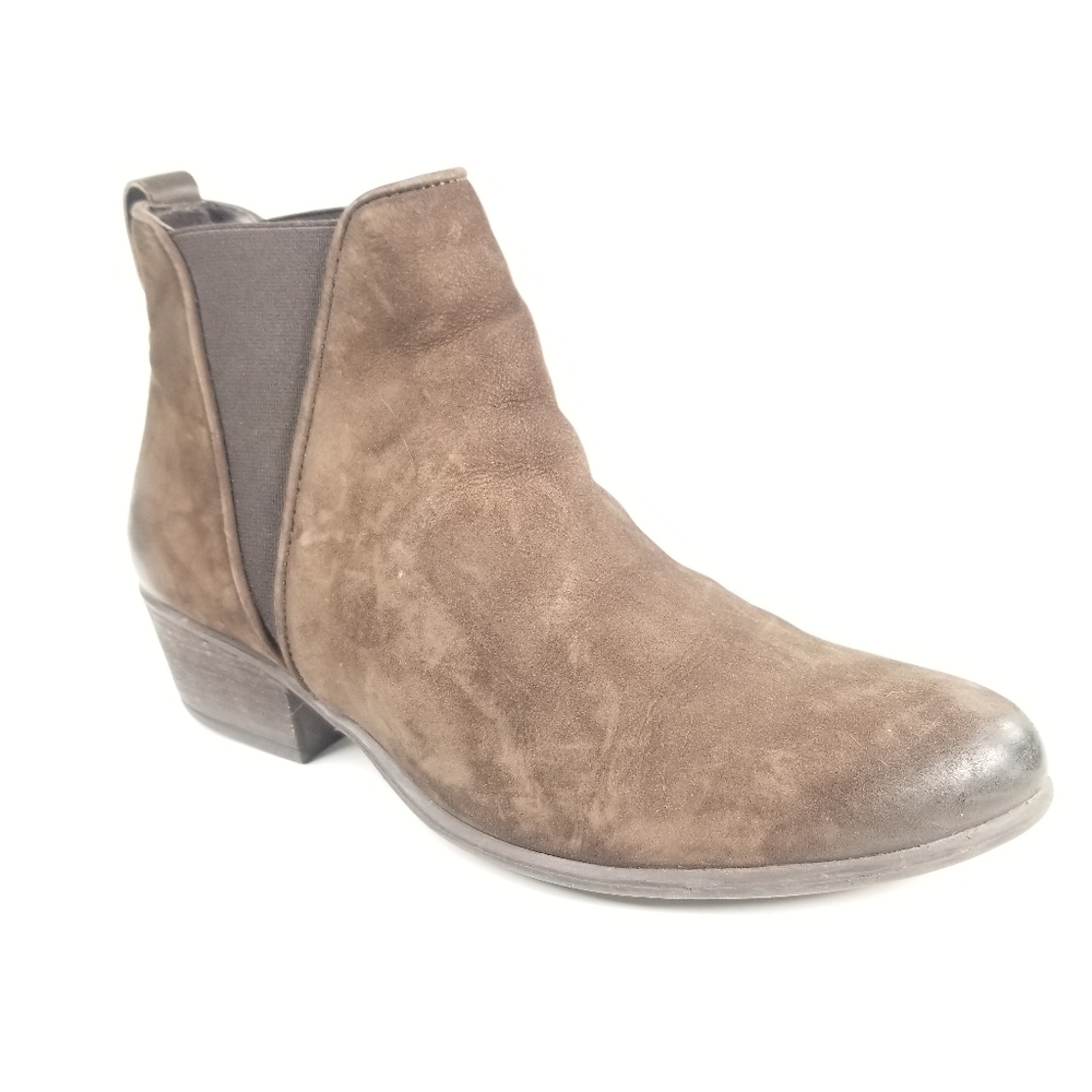 Steve Madden Neoma Women's Booties Boots Size 7M Leather Brown